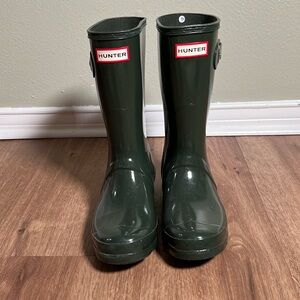 Hunter Green Women's Winter & Rain Boots